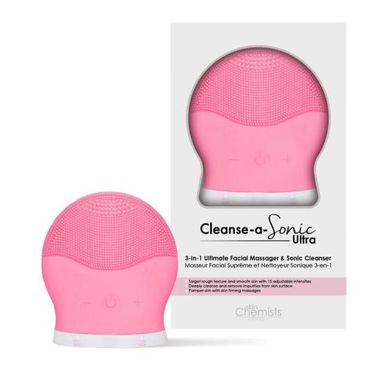 skinChemists Cleanse-A-Sonic Ultra Pink