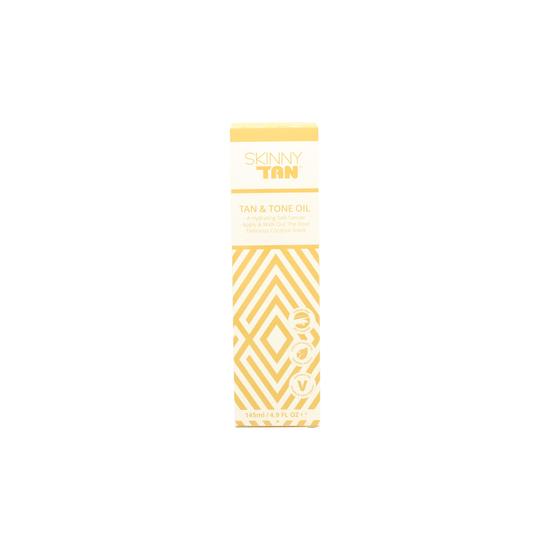 Skinny Tan Tan & Tone Self Tanning Oil Dark 145ml