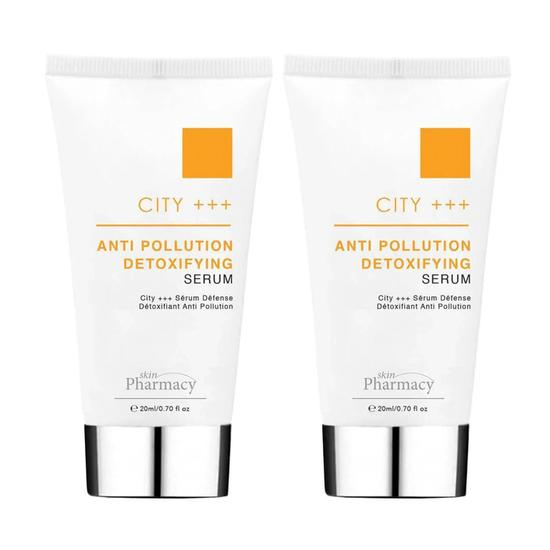 skinPharmacy City +++ Anti-Pollution Detoxifying Serum Twin Value Savings Pack 20ml