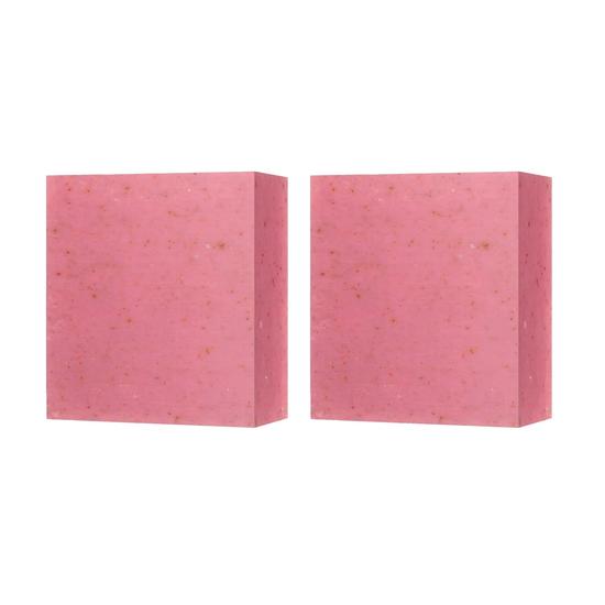 skinPharmacy Rose Facial Cleansing Soap Twin Value Savings Pack 100g