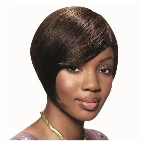 Sleek Hair Chic Wig 100% Human Hair Natural Black