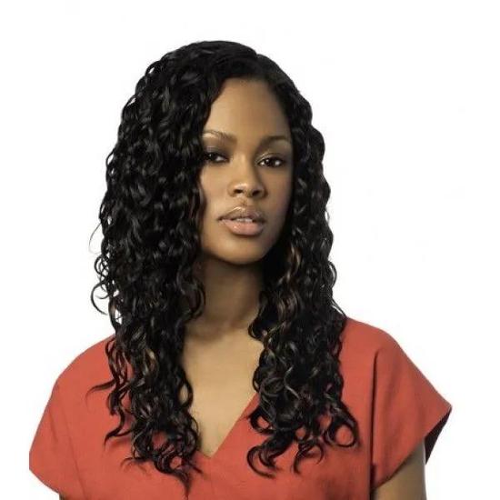 Sleek Hair Crazy 4 Curls 100% Human Hair Italian Weave Chocolate Brown, 8"