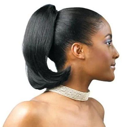 Sleek Hair Euro Short Synthetic Ez Pony Dark Brown