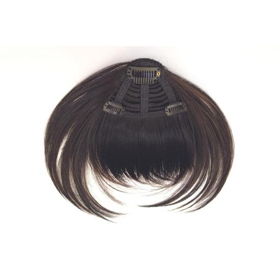 Sleek Hair Fashion Idol 101 Clip In Fringe Natural Black With Auburn Striks