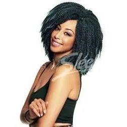 Sleek Hair Fashion Idol Express Kinky Twist Marley 10'' Chocolate Brown