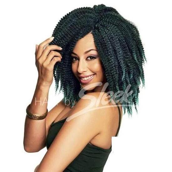 Sleek Hair Fashion Idol Express Synthetic Kinky Twist Marley Braid 10 / Dark.Red