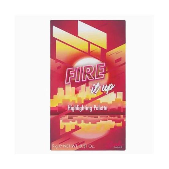 Sleek MakeUP Highlighting Palette Fire It Up 9 g