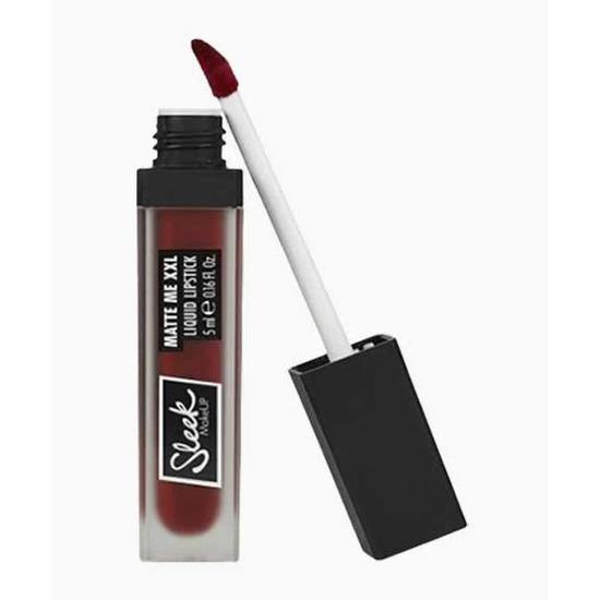 Sleek MakeUP Matte Me XXL Liquid Lipstick I M Vegan Left On Red 5ml