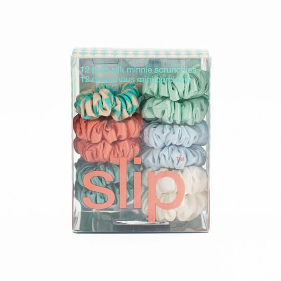 Slip Pure Silk Minnie Scrunchies Seaside 11 Piece Imperfect Box