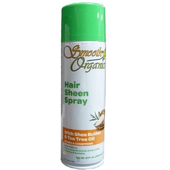 Smooth Organics Hair Sheen Spray With Shea Butter & Tea Tree Oil 445ml