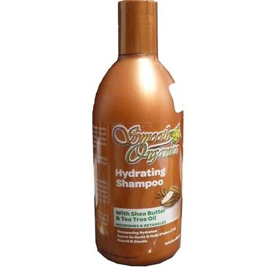 Smooth Organics Hydrating Shampoo With Shea Butter & Tea Tree Oil 355ml