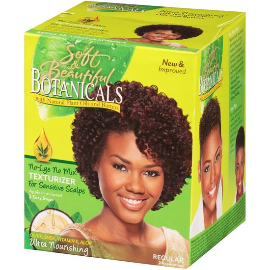 Soft and Beautiful Botanicals No-Lye No Mix Texturizer Regular