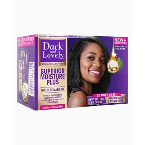 SoftSheen Carson Dark & Lovely No-Lye Superior Moisture Plus Hair Relaxer Kit Super 1 Application