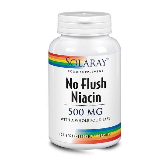 Solaray No Flush Niacin 500mg Capsules | Sales & Offers