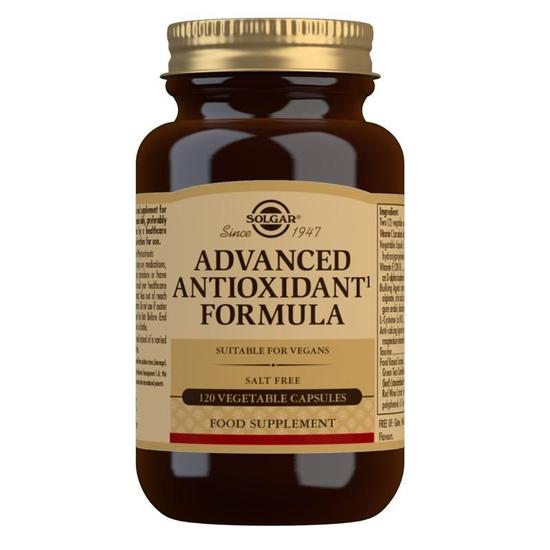 Solgar Advanced Antioxidant Formula Vegicaps 120 Vegicaps