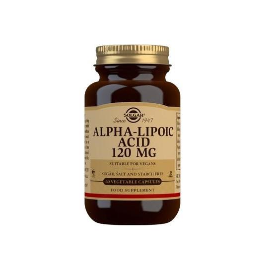 Solgar Alpha Lipoic Acid 120mg Vegicaps 60 Vegicaps