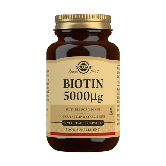Solgar Biotin 5000mcg x50