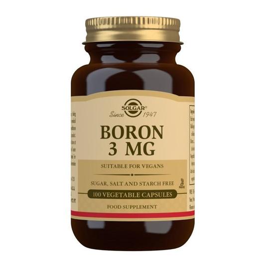 Solgar Boron 3mg Capsules 100 Capsules