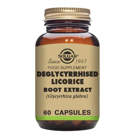 Solgar Deglycyrrhised Licorice Root Extract Vegicaps 60 Vegicaps