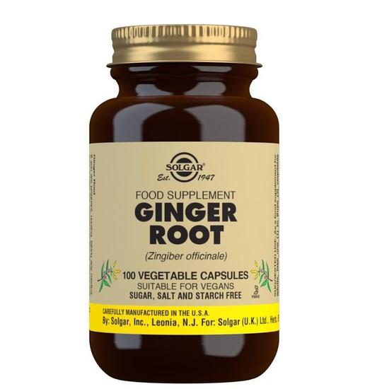 Solgar Ginger Root 520mg Vegicaps 100 Vegicaps