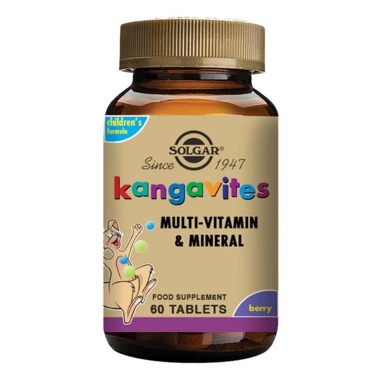 Solgar Kangavites Bouncin' Berry Chewable Tablets 60 Tablets