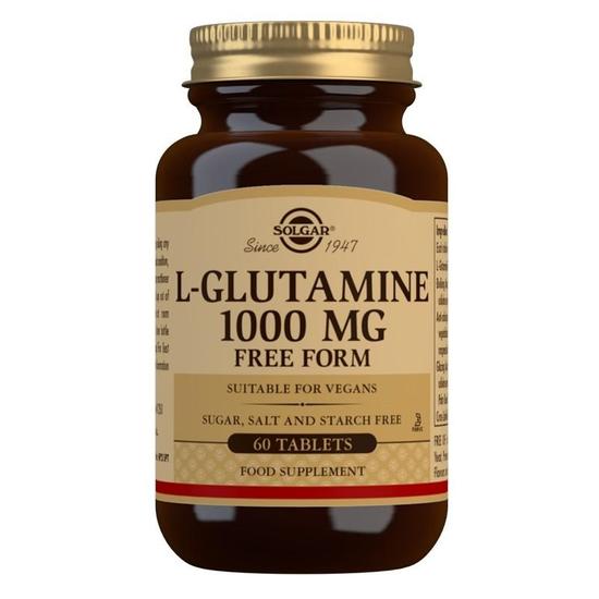 Solgar L-Glutamine 1000mg Tablets 60 Tablets