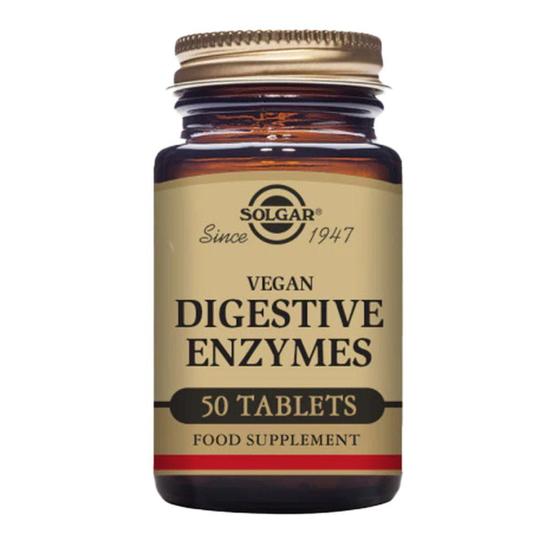 Solgar Vegan Digestive Enzymes Tablets 50 Tablets