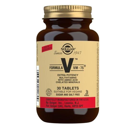 Solgar Vitamins Formula VM-75 Tablets x30