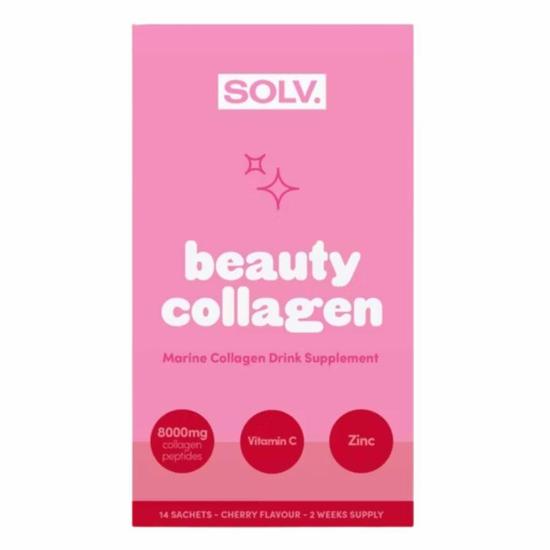 SOLV Cherry Liquid Collagen Sachets 14 Sachets