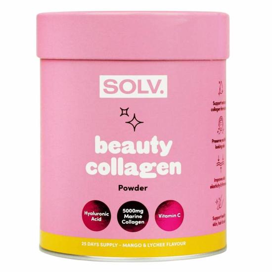 SOLV Collagen Mango & Lychee Powder 188g