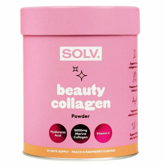 SOLV Collagen Peach & Raspberry Powder 188g