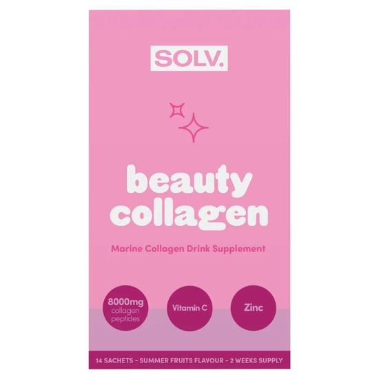 SOLV Summer Fruits Liquid Collagen Sachets 14 Sachets