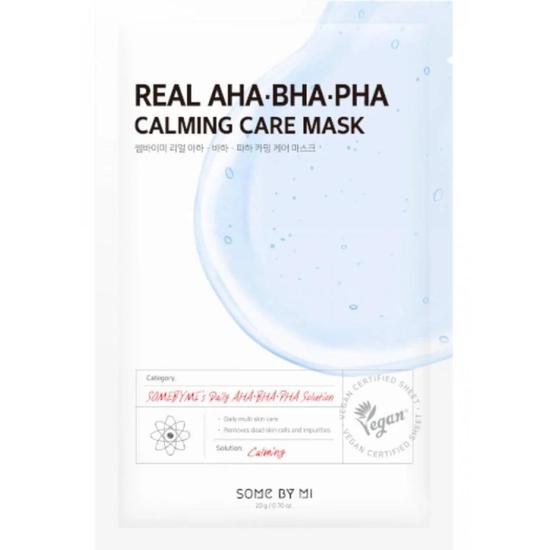 Some by Mi Real AHA BHA PHA Calming Care Sheet Mask 20g