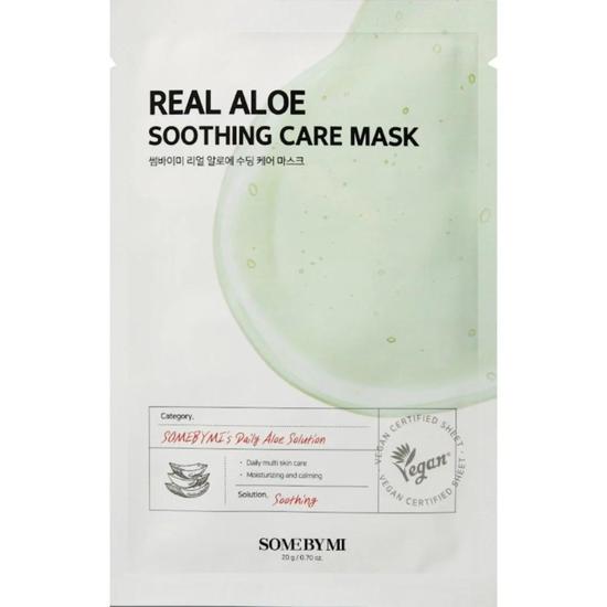 Some by Mi Real Aloe Soothing Care Sheet Mask 20g