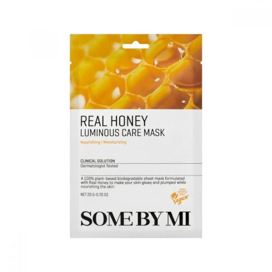 Some by Mi Real Honey Luminous Care Sheet Mask 20g