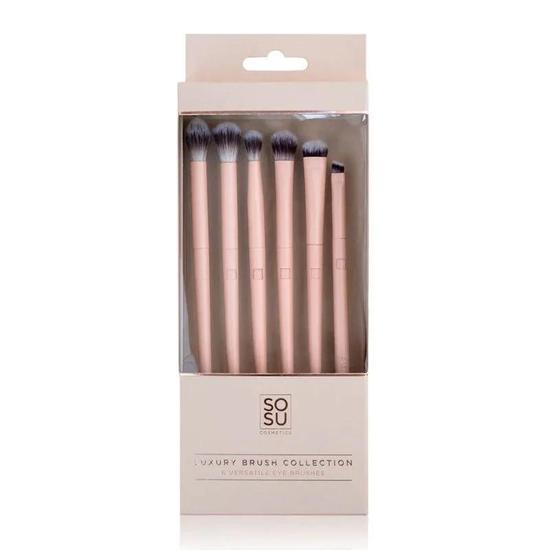 SOSU by SJ Luxury Brush Collection 6 Versatile Eye Brushes