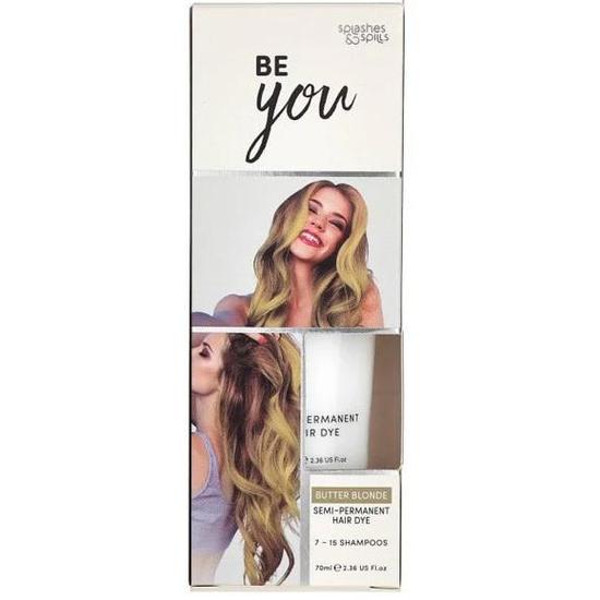 Splashes And Spills Be You Butter Blonde Semi Permanent Hair Dye 70ml