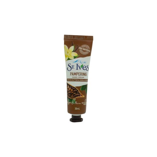 St. Ives Pampering Cocoa Butter & Vanilla Bean Hand Cream 30ml