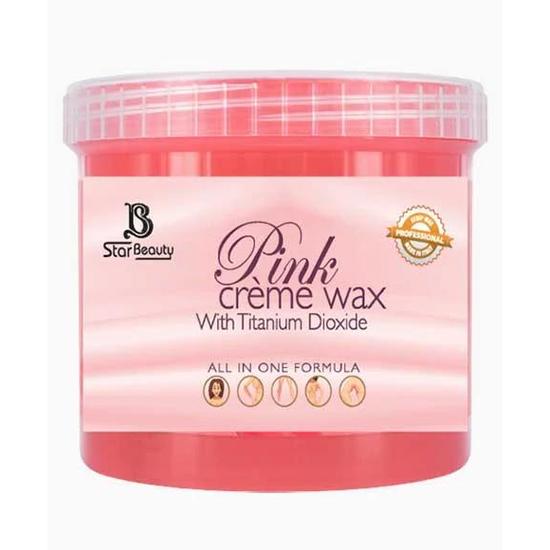 Star Beauty Pink Creme Wax With Titanium Dioxide 450 g