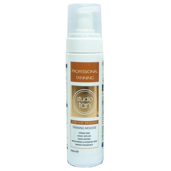 Studio Tan Medium Bronze Self Tanning Mousse 200ml