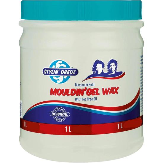 Stylin Maximum Hold Moulding Gel Wax With Tea Tree Oil 1L