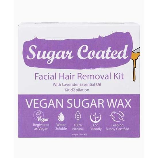 Sugar Coated Facial Hair Removal Wax Kit 200 g