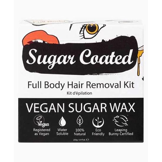 Sugar Coated Full Body Hair Removal Wax Kit 250 g