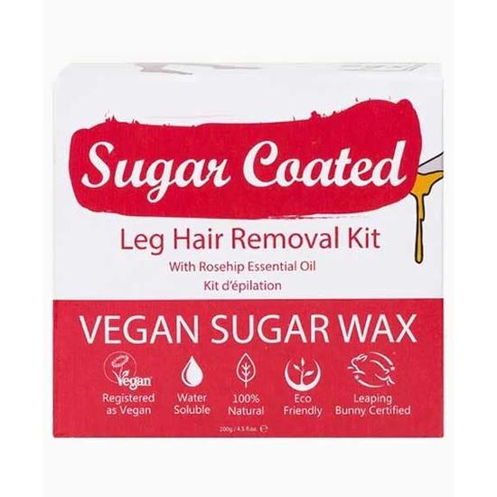 Sugar Coated Leg Hair Removal Wax Kit 200 g