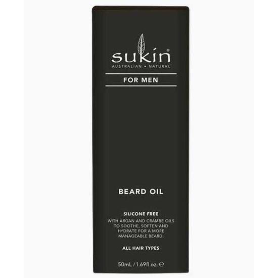 Sukin Australian Natural Beard Oil For Men 50ml