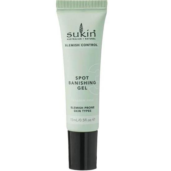 Sukin Australian Natural Skin Care Blemish Control Spot Banishing Gel 15ml