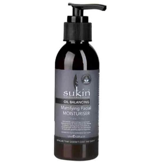 Sukin Australian Natural Skin Care Oil Balancing Mattifying Facial Moisturiser 125ml