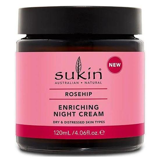 Sukin Australian Natural Skin Care Rose Hip Enriching Night Cream 120ml