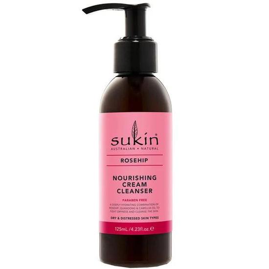 Sukin Australian Natural Skin Care Rose Hip Nourishing Cream Cleanser 125ml