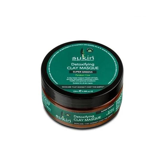 Sukin Australian Natural Skin Care Super Greens Detoxifying Clay Masque 100ml